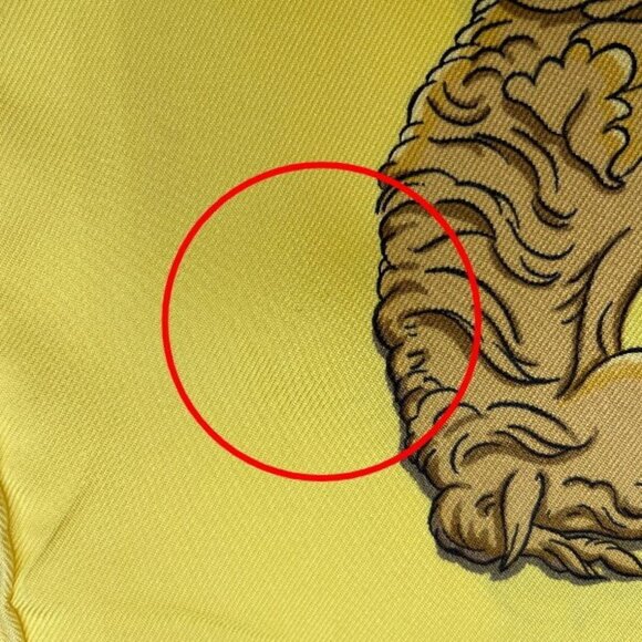 HERMES Yellow Scarf - Picture 13 of 13